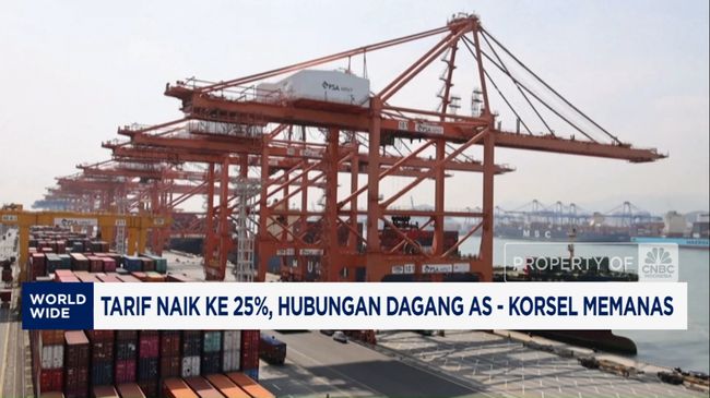 Tarif AS Naik ke 25%, Hubungan Dagang AS-Korsel Memanas