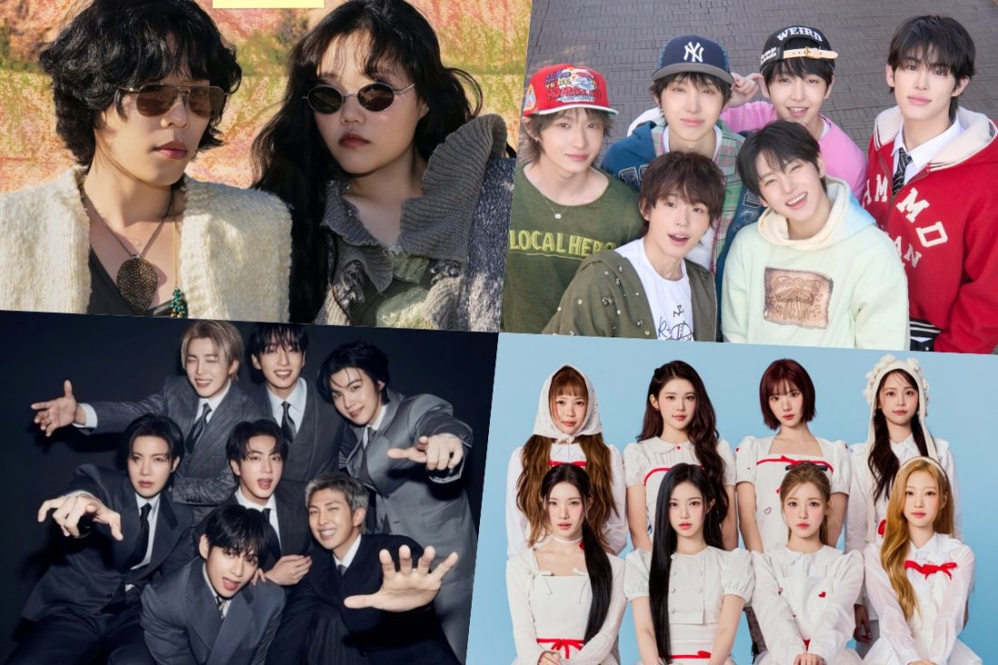 AKMU, KickFlip, BTS, dan Hearts2Hearts Dominasi Tangga Lagu Mingguan Circle!