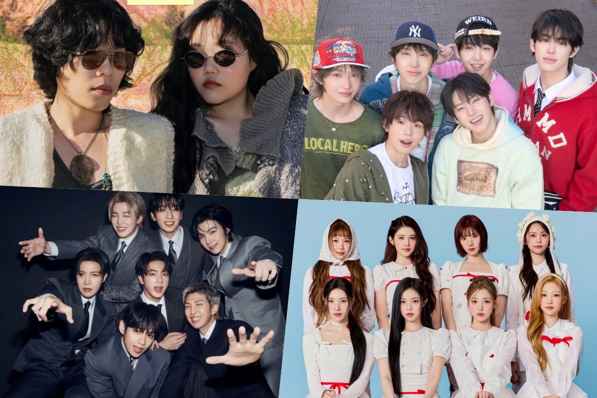 AKMU, KickFlip, BTS, dan Hearts2Hearts Dominasi Tangga Lagu Mingguan Circle!