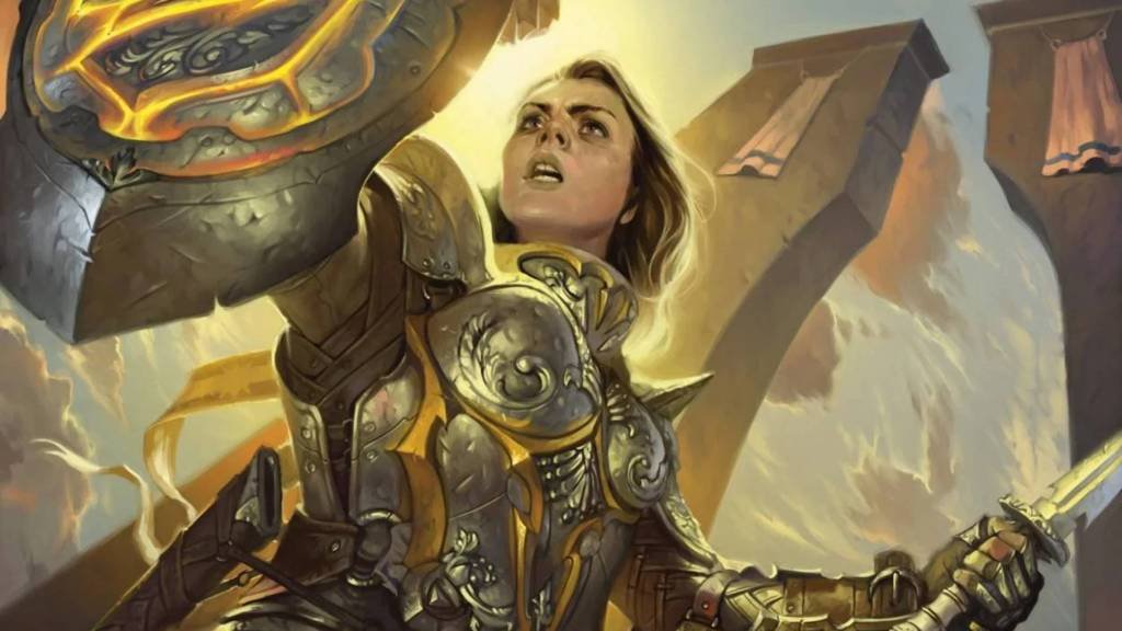 D&D Oath of Devotion Paladin character