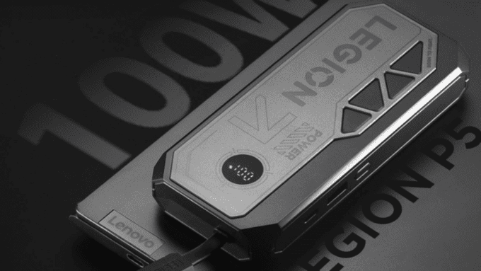 Lenovo Legion P5 Power Bank 10.000mAh Hadir dengan Output 100W dan Desain Gaming Keren, Siap Guncang Dunia Pengisian Daya Portabel!