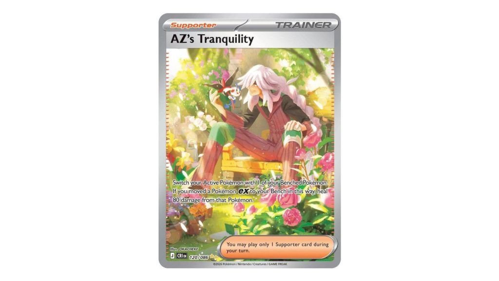 AZ's Tranquilty SIR Pokemon TCG