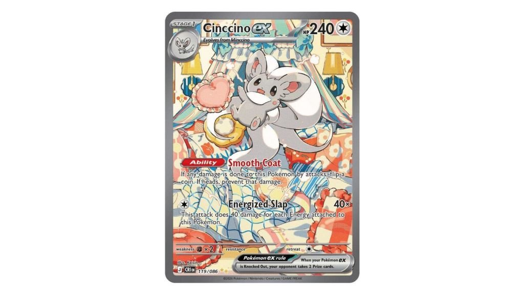 Cinccino ex SIR Chaos Rising