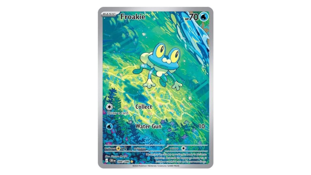 Froakie Illustration Rare Chaos Rising