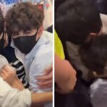 Aktor BL Lindungi Kekasih Onscreen-nya dari Kerumunan di Bandara!